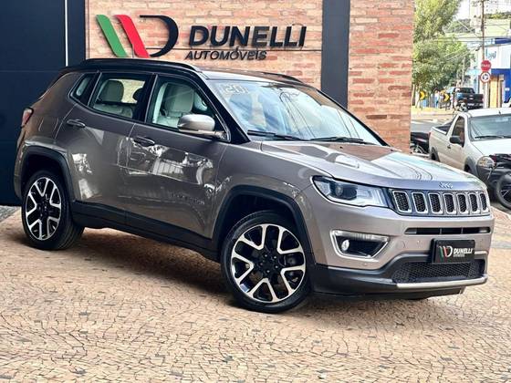 JEEP COMPASS 2.0 16V FLEX LIMITED AUTOMÁTICO JEEP COMPASS 2.0 16V FLEX LIMITED AUTOMÁTICO